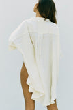 Eden Shirt Dress (Ivory)