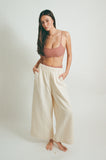 Long Weekend Pants (Buttercream)